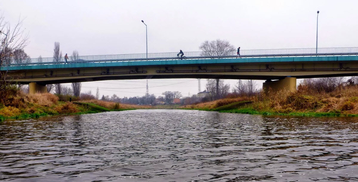Bzura – odcinek szlaku kajakowego