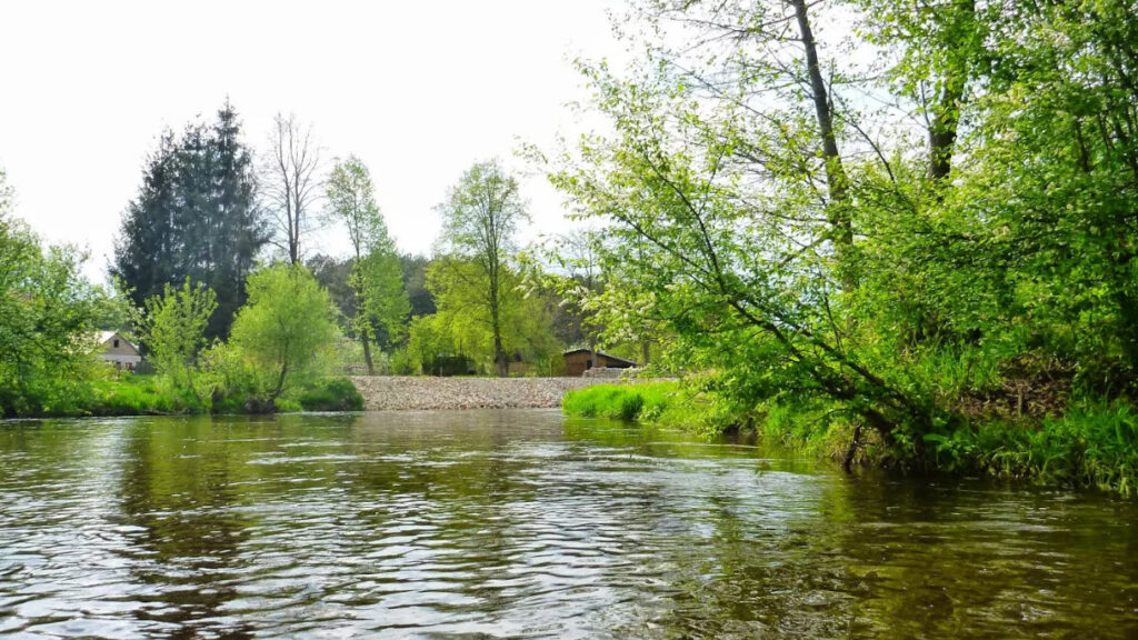 Czarna Maleniecka - odcinek szlaku